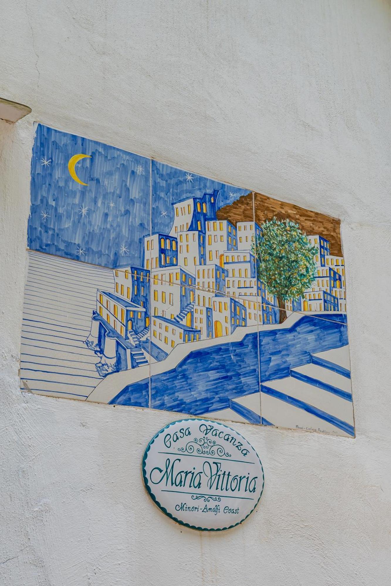 Casa Maria Vittoria Villa Minori Bagian luar foto